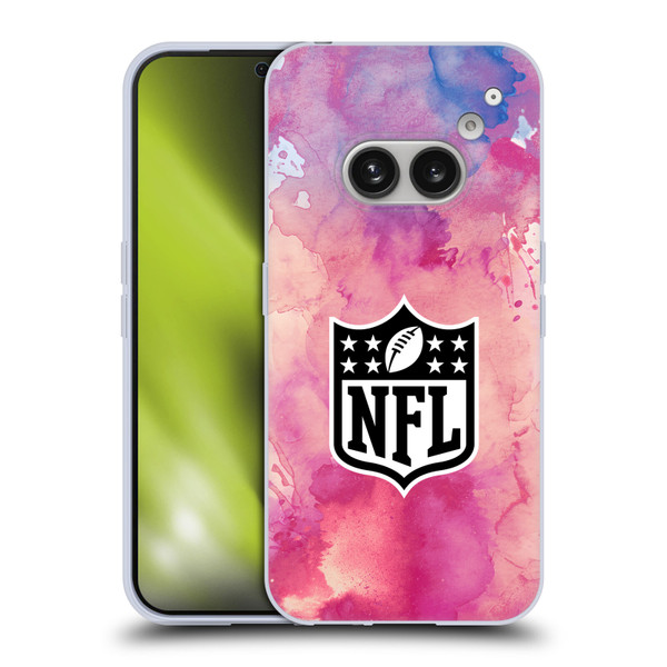 NFL Shield Watercolor Soft Gel Case for Nothing Phone (2a)