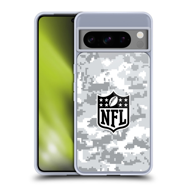 NFL Shield Digital Camouflage Soft Gel Case for Google Pixel 8 Pro