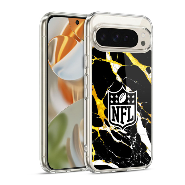 NFL Shield Marble Soft Gel Case for Google Pixel 9 / Pixel 9 Pro