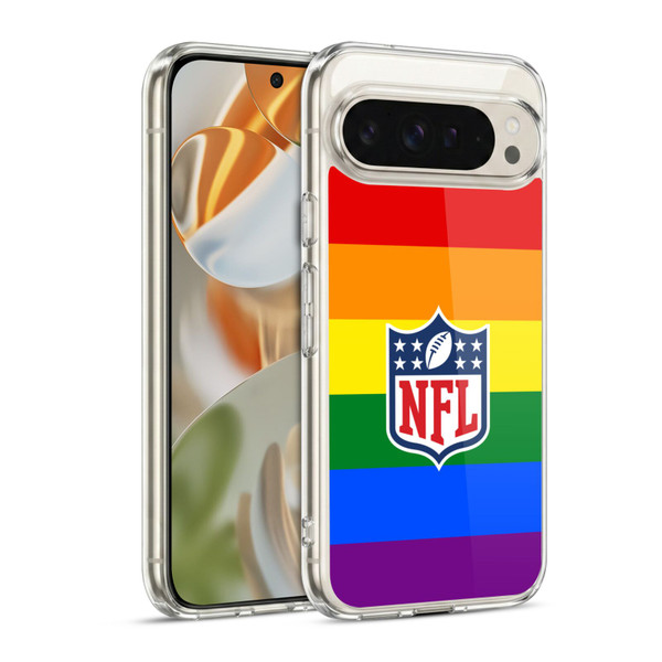 NFL Shield Pride Soft Gel Case for Google Pixel 9 / Pixel 9 Pro