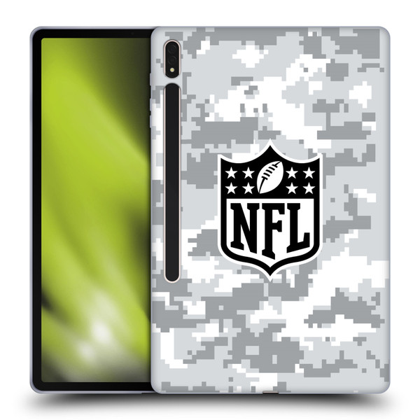 NFL Shield Digital Camouflage Soft Gel Case for Samsung Galaxy Tab S8 Plus