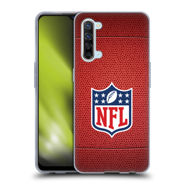 NFL Shield Football Soft Gel Case for OPPO Find X2 Lite 5G