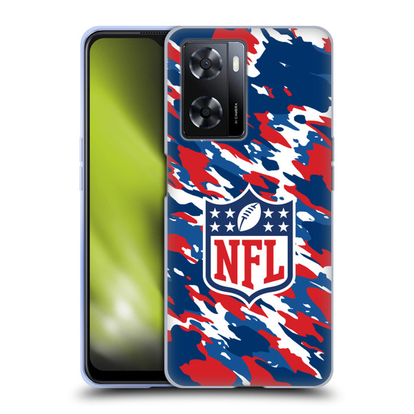 NFL Shield Camouflage Soft Gel Case for OPPO A57s