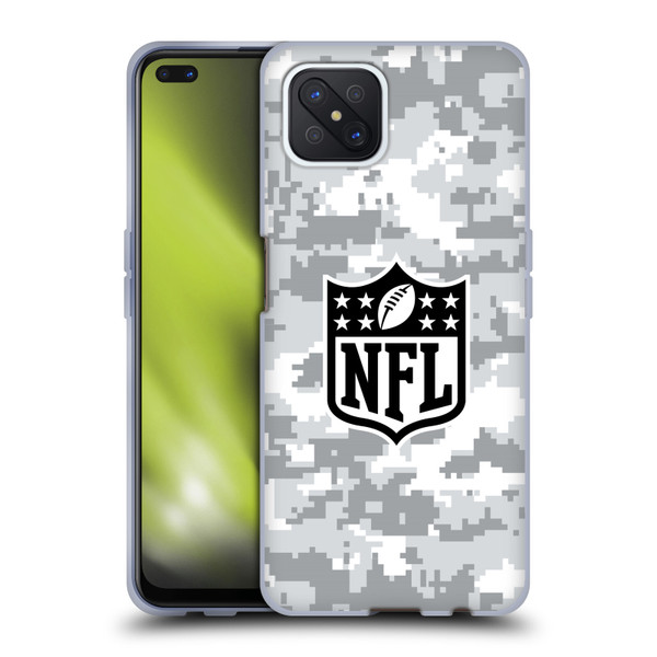 NFL Shield Digital Camouflage Soft Gel Case for OPPO Reno4 Z 5G