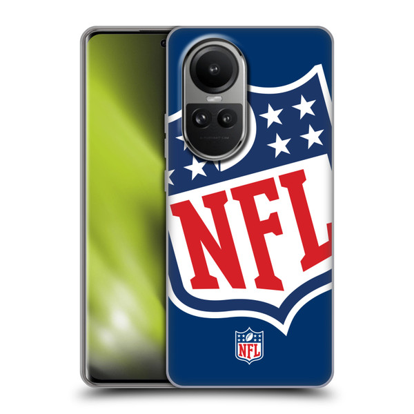 NFL Shield Oversized Soft Gel Case for OPPO Reno10 5G / Reno10 Pro 5G