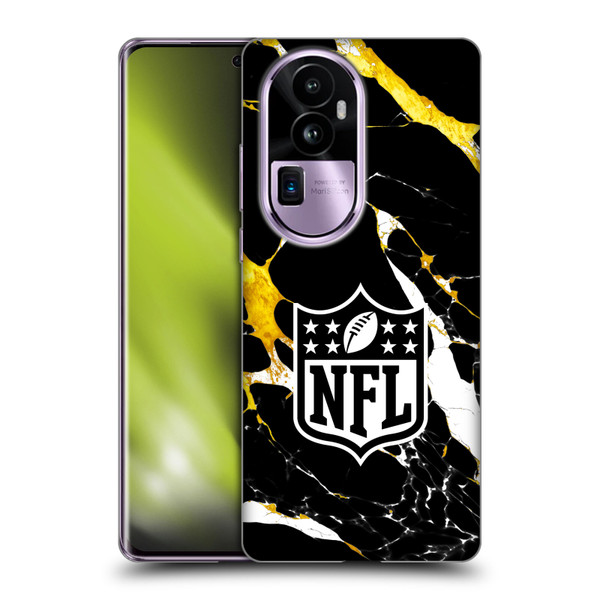 NFL Shield Marble Soft Gel Case for OPPO Reno10 Pro+