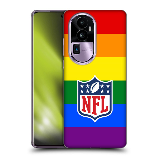 NFL Shield Pride Soft Gel Case for OPPO Reno10 Pro+