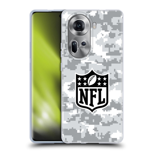 NFL Shield Digital Camouflage Soft Gel Case for OPPO Reno11