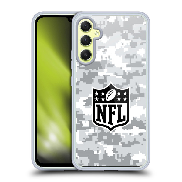 NFL Shield Digital Camouflage Soft Gel Case for Samsung Galaxy A34 5G