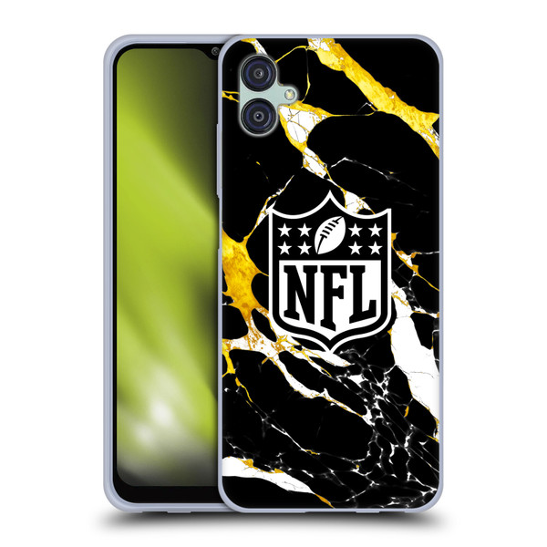 NFL Shield Marble Soft Gel Case for Samsung Galaxy M04 5G / A04e