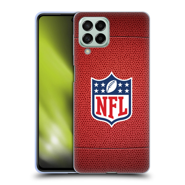 NFL Shield Football Soft Gel Case for Samsung Galaxy M53 (2022)