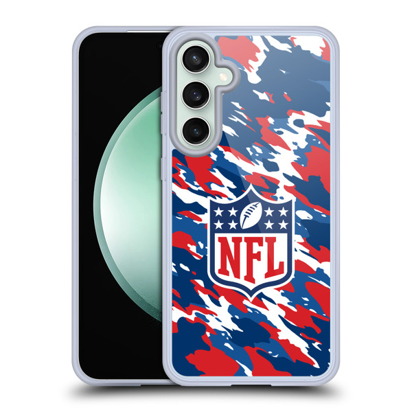NFL Shield Camouflage Soft Gel Case for Samsung Galaxy S23 FE 5G