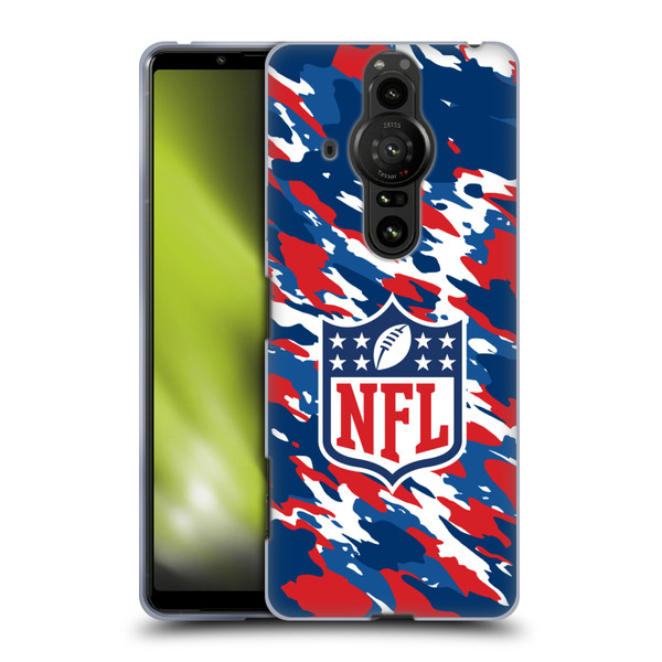 NFL Shield Camouflage Soft Gel Case for Sony Xperia Pro-I