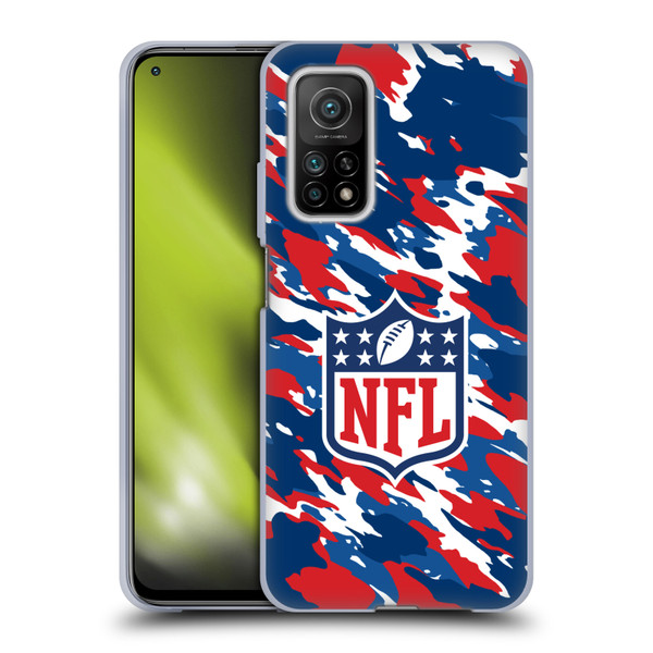 NFL Shield Camouflage Soft Gel Case for Xiaomi Mi 10T 5G
