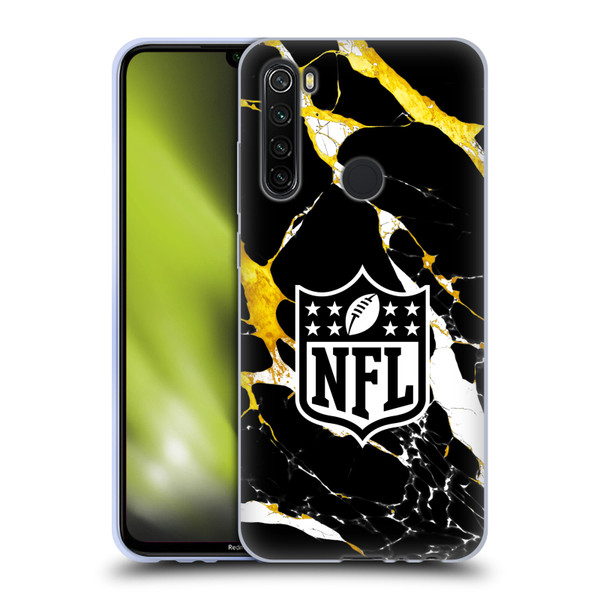 NFL Shield Marble Soft Gel Case for Xiaomi Redmi Note 8T