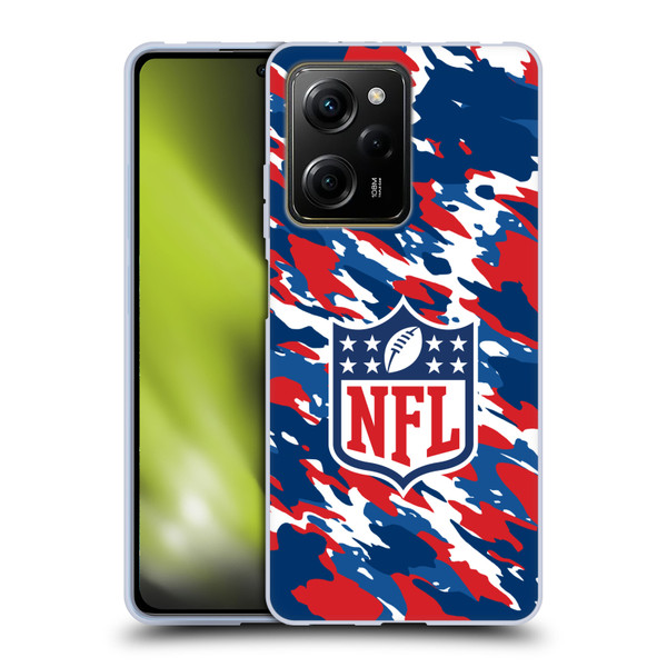 NFL Shield Camouflage Soft Gel Case for Xiaomi Redmi Note 12 Pro 5G