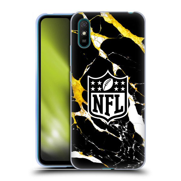 NFL Shield Marble Soft Gel Case for Xiaomi Redmi 9A / Redmi 9AT