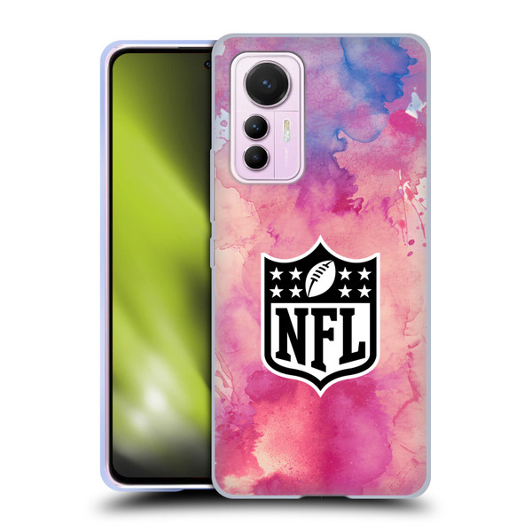NFL Shield Watercolor Soft Gel Case for Xiaomi 12 Lite