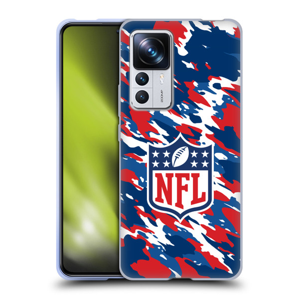 NFL Shield Camouflage Soft Gel Case for Xiaomi 12T Pro