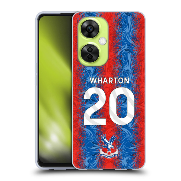 Crystal Palace FC 2024/25 Players Home Kit Adam Wharton Soft Gel Case for OnePlus Nord CE 3 Lite 5G
