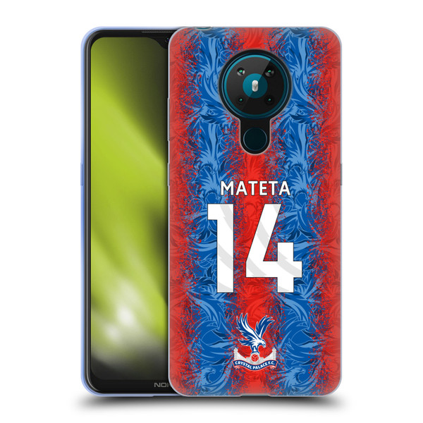 Crystal Palace FC 2024/25 Players Home Kit Jean-Philippe Mateta Soft Gel Case for Nokia 5.3