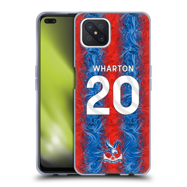 Crystal Palace FC 2024/25 Players Home Kit Adam Wharton Soft Gel Case for OPPO Reno4 Z 5G