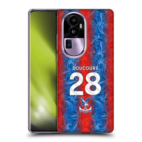 Crystal Palace FC 2024/25 Players Home Kit Cheick Doucouré Soft Gel Case for OPPO Reno10 Pro+