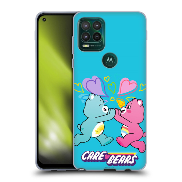 Care Bears Characters Funshine, Cheer And Grumpy Group 2 Soft Gel Case for Motorola Moto G Stylus 5G 2021