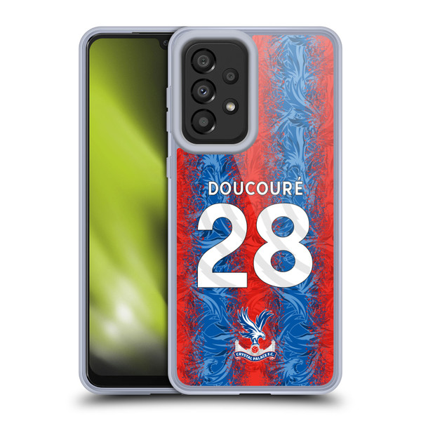 Crystal Palace FC 2024/25 Players Home Kit Cheick Doucouré Soft Gel Case for Samsung Galaxy A33 5G (2022)