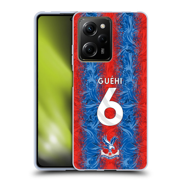 Crystal Palace FC 2024/25 Players Home Kit Marc Guéhi Soft Gel Case for Xiaomi Redmi Note 12 Pro 5G
