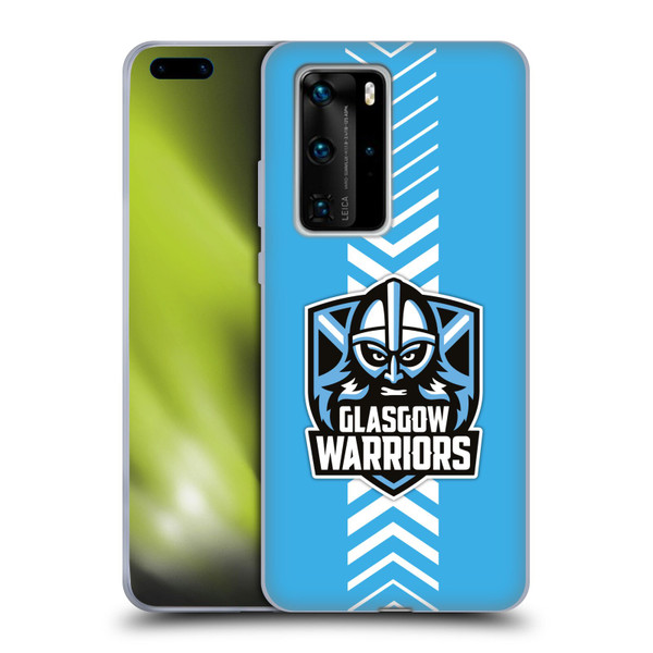 Glasgow Warriors Graphics Arrow Soft Gel Case for Huawei P40 Pro / P40 Pro Plus 5G