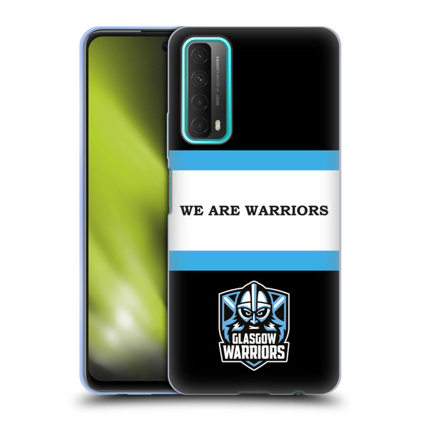 Glasgow Warriors Graphics We Are Warriors Soft Gel Case for Huawei P Smart (2021)