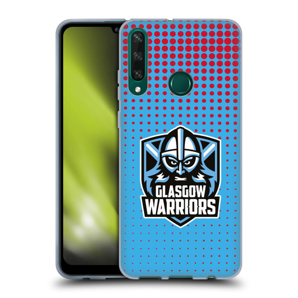Glasgow Warriors Graphics Red And Blue Soft Gel Case for Huawei Y6p