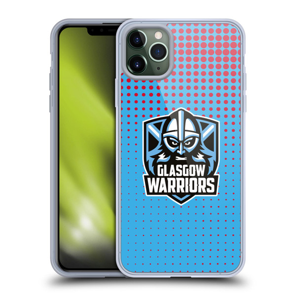 Glasgow Warriors Graphics Red And Blue Soft Gel Case for Apple iPhone 11 Pro Max