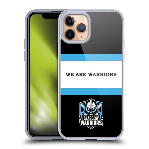 Glasgow Warriors Graphics We Are Warriors Soft Gel Case for Apple iPhone 11 Pro