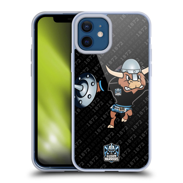 Glasgow Warriors Graphics 1872 Soft Gel Case for Apple iPhone 12 / iPhone 12 Pro
