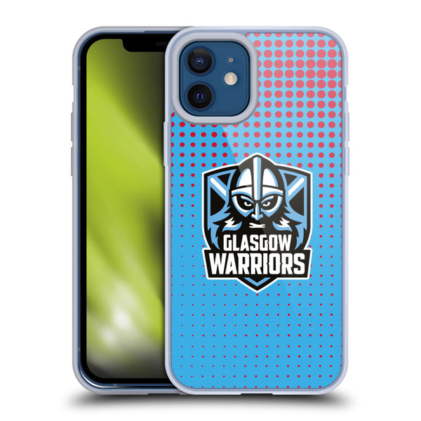 Glasgow Warriors Graphics Red And Blue Soft Gel Case for Apple iPhone 12 / iPhone 12 Pro