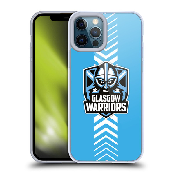 Glasgow Warriors Graphics Arrow Soft Gel Case for Apple iPhone 12 Pro Max
