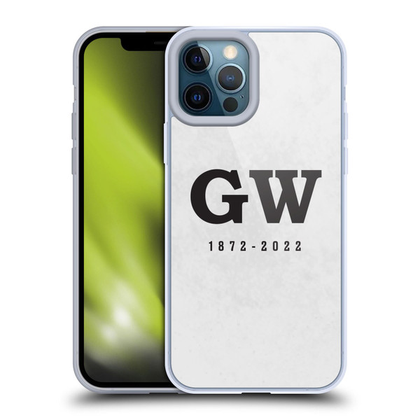 Glasgow Warriors Graphics GW 1872 Soft Gel Case for Apple iPhone 12 Pro Max