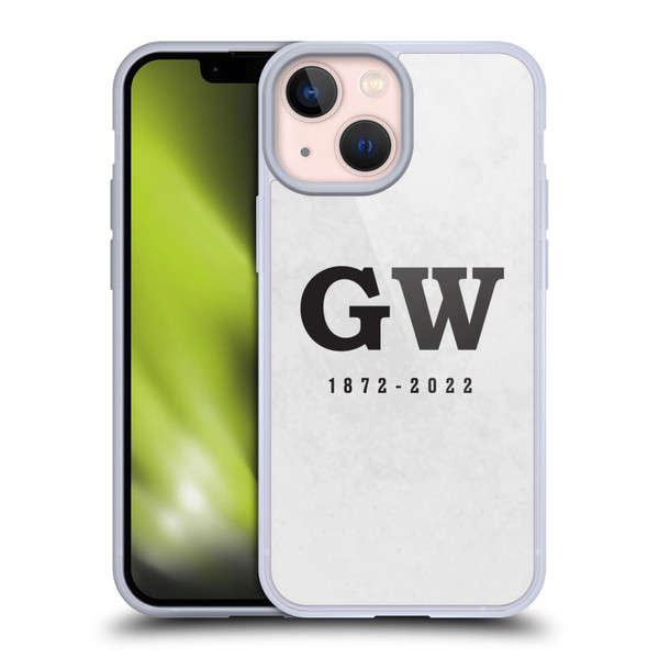 Glasgow Warriors Graphics GW 1872 Soft Gel Case for Apple iPhone 13 Mini