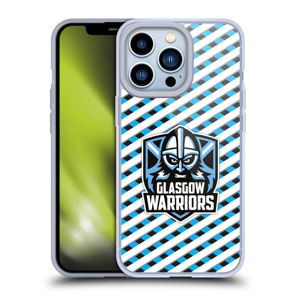 Glasgow Warriors Graphics Stripes Soft Gel Case for Apple iPhone 13 Pro