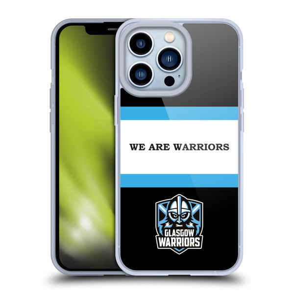 Glasgow Warriors Graphics We Are Warriors Soft Gel Case for Apple iPhone 13 Pro