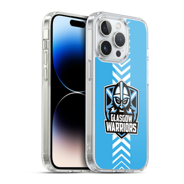 Glasgow Warriors Graphics Arrow Soft Gel Case for Apple iPhone 14 Pro & MagSafe