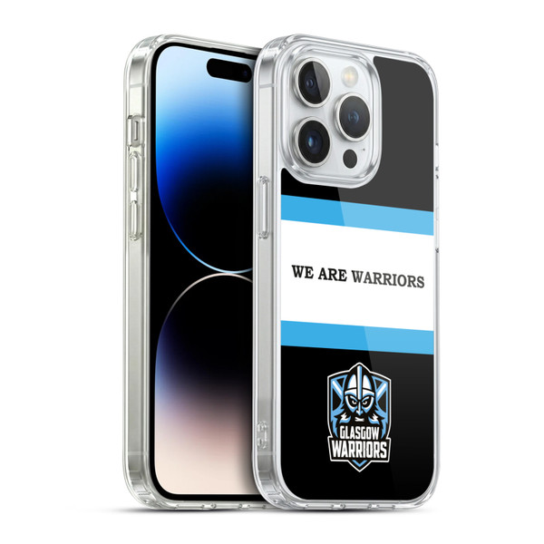 Glasgow Warriors Graphics We Are Warriors Soft Gel Case for Apple iPhone 14 Pro & MagSafe