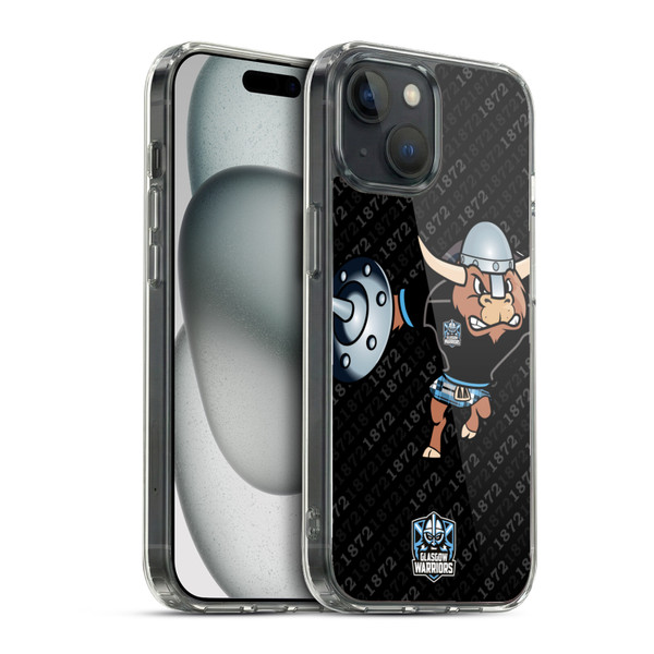 Glasgow Warriors Graphics 1872 Soft Gel Case for Apple iPhone 15 & MagSafe