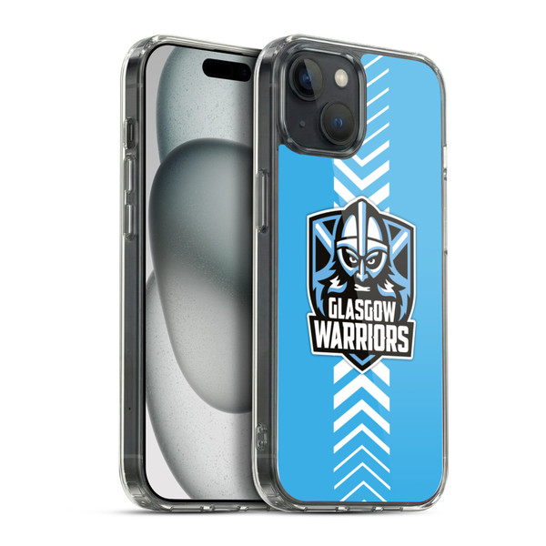 Glasgow Warriors Graphics Arrow Soft Gel Case for Apple iPhone 15 Plus & MagSafe