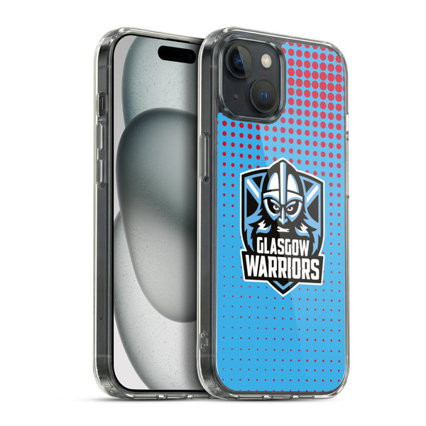 Glasgow Warriors Graphics Red And Blue Soft Gel Case for Apple iPhone 15 Plus & MagSafe