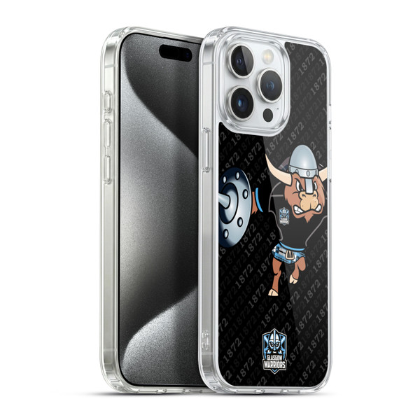 Glasgow Warriors Graphics 1872 Soft Gel Case for Apple iPhone 15 Pro Max & MagSafe