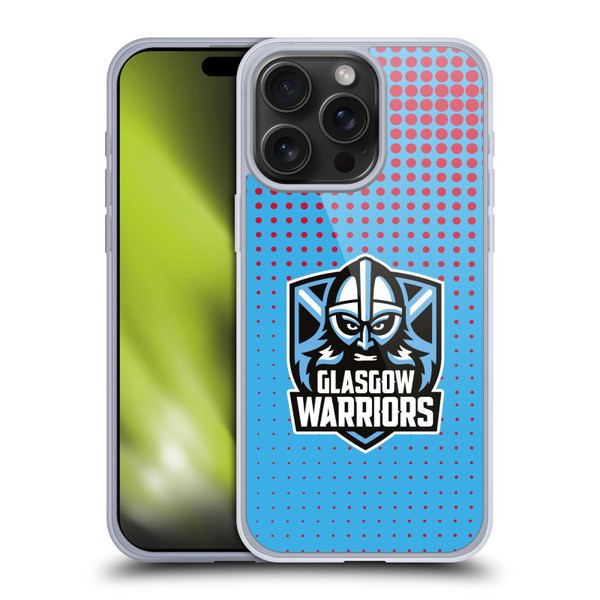 Glasgow Warriors Graphics Red And Blue Soft Gel Case for Apple iPhone 15 Pro Max
