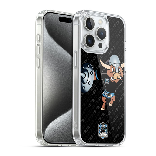 Glasgow Warriors Graphics 1872 Soft Gel Case for Apple iPhone 15 Pro & MagSafe